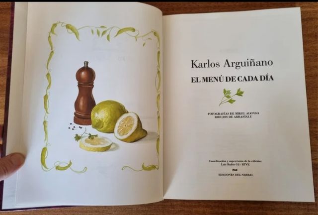 Libro recetas.