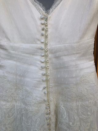 Vestido blanco Novia Villais Moda Nupcial.