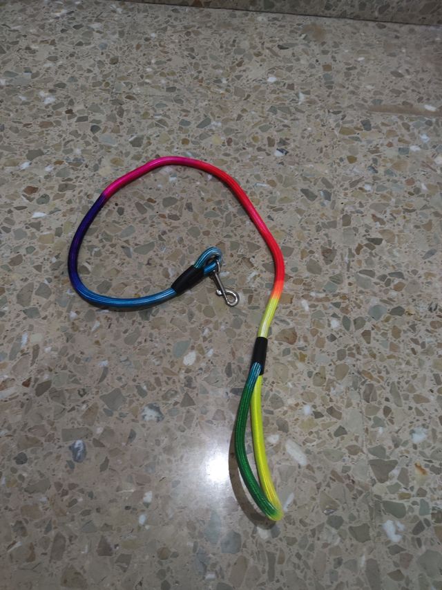 Correa perro colores 125cm de largo