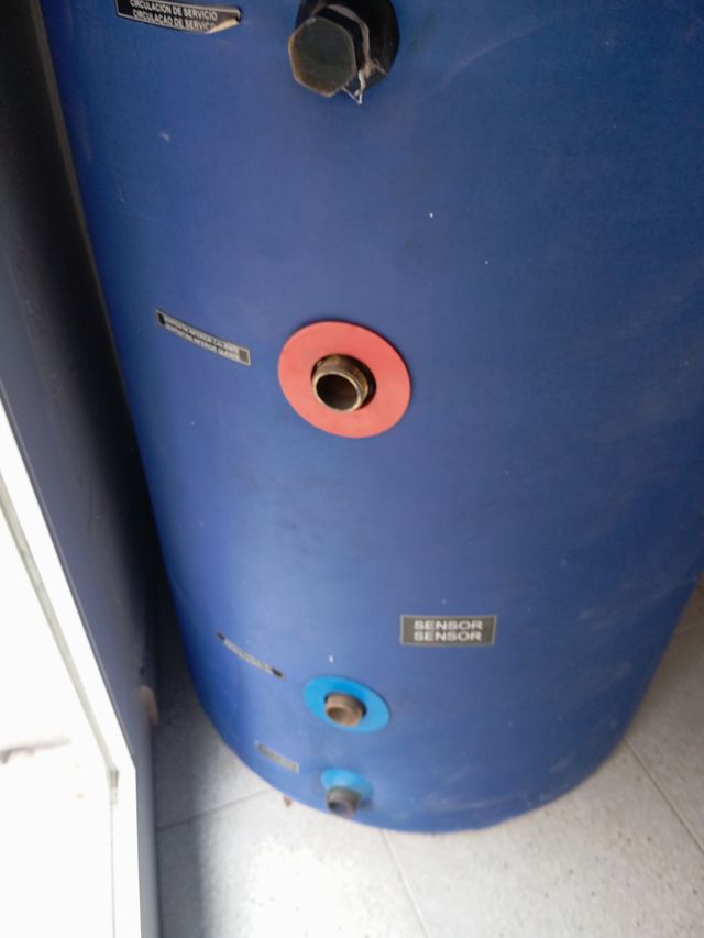 Acumulador energía solar 160L