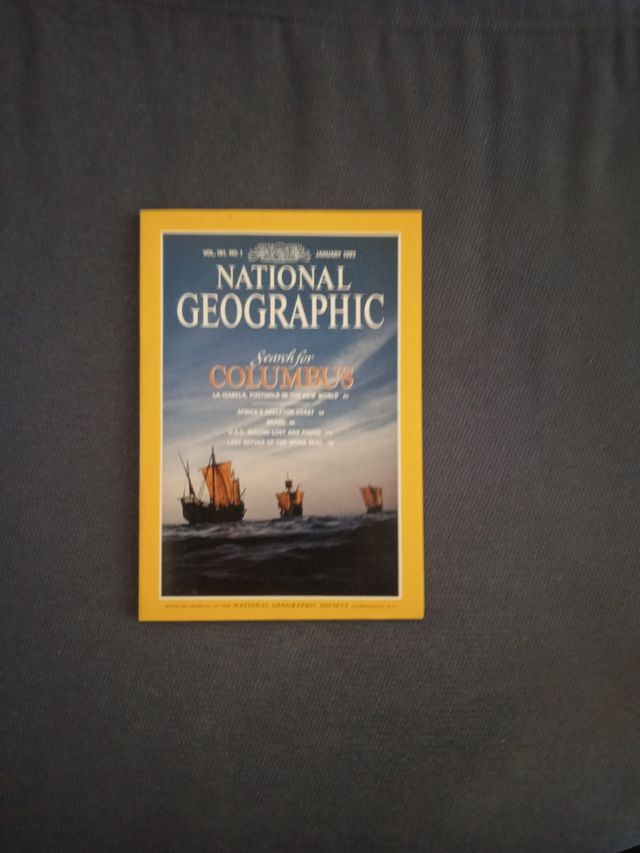 Revista Nacional geographic en inglés