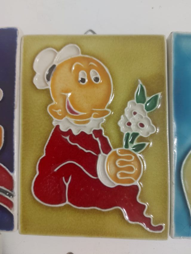 Piastrelline decorative ceramica Braccio di ferror