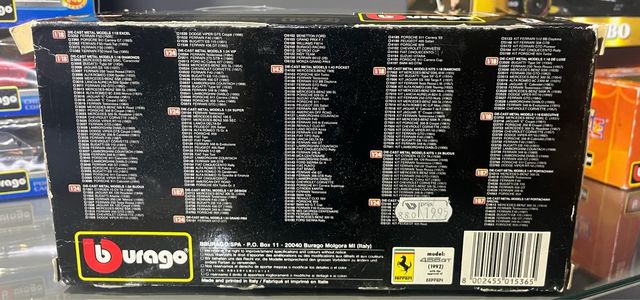 Ferrari 456 GT 1992 - Bburago - Scala 1/24 1/25