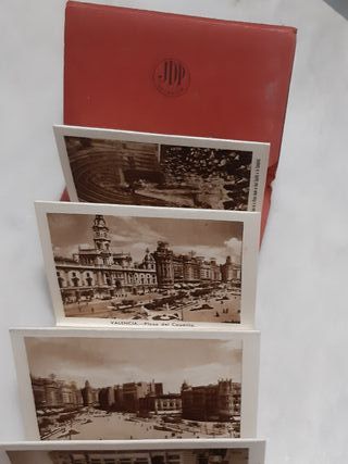 Recuerdo de valencia. 14 vistas. Jdp. Desplegable