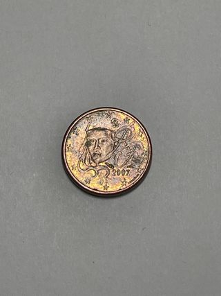 moneda francesa de 2007