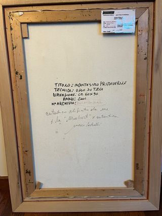 Quadro di M. Castelli “Incantesimo primaverile”