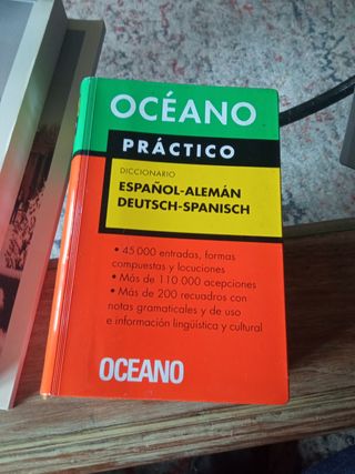Diccionario español alemán oceano