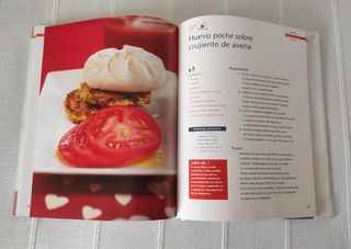 Libro de recetas "Quiero más"