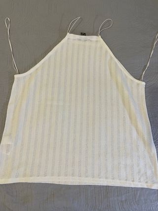 blusa blanca primark talla xl blanca