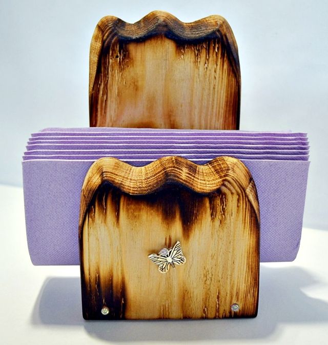 Portatovaglioli originale legno