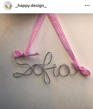 scritte decorative per culle-passeggini-borse