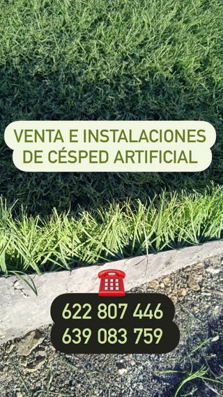venta e instalaciones cesped artificial