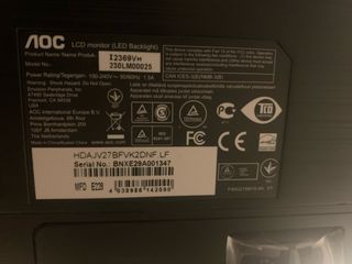 PANTALLA PC AOC ROTA
