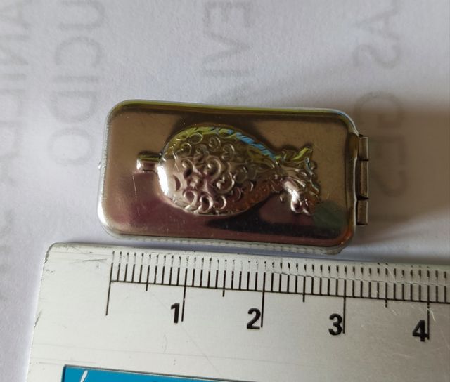 Cajita pastillero metal Tornacin