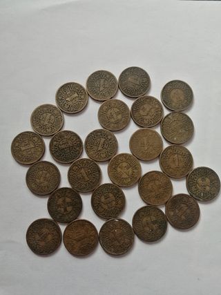  Lote de 25 Pesetas  del año 1.944