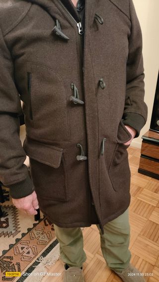 Trenca, abrigo hombre , excelente