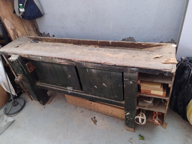 Banco de carpintero antiguo