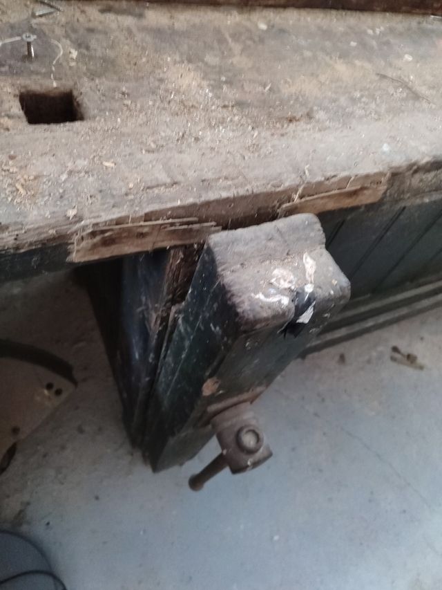 Banco de carpintero antiguo