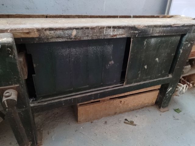 Banco de carpintero antiguo