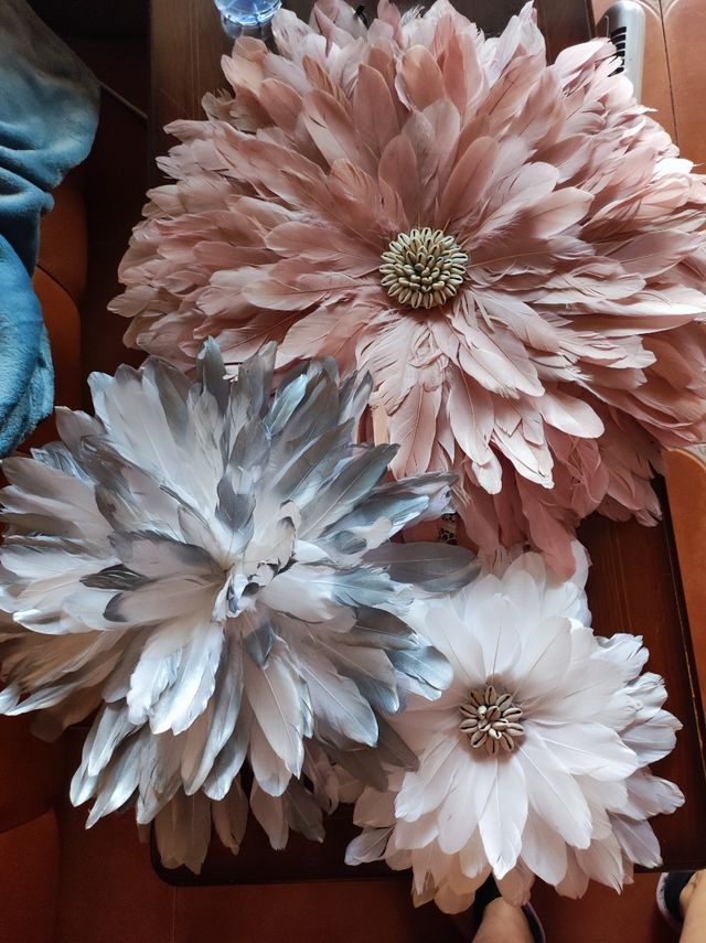 Conjunto de juegos jujuhats plumas