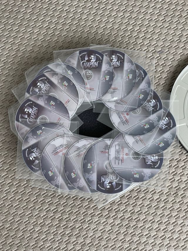 13 dvd Chaplin Edición coleccionistas