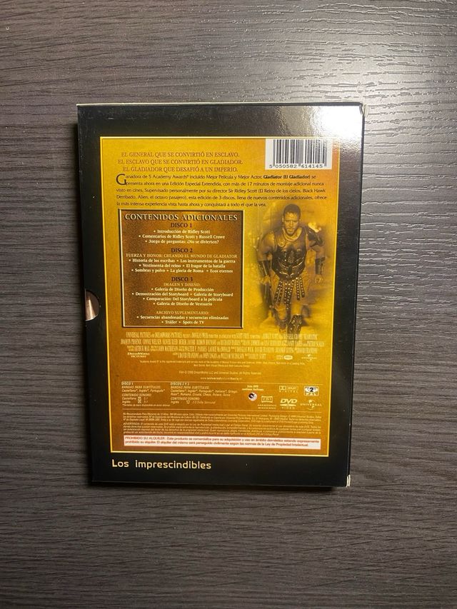 Gladiator Edición Especial 3 discos