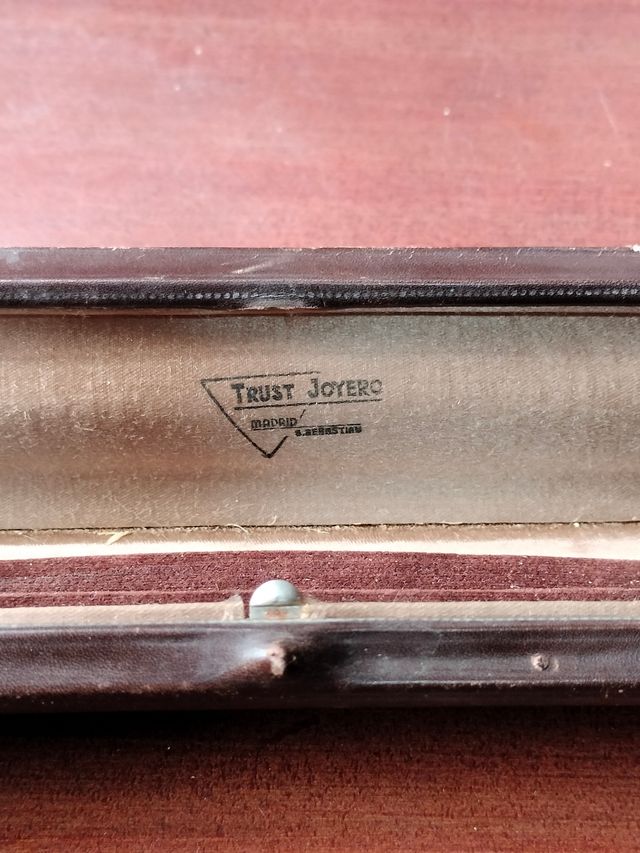 Antigua cajita joya siglo XIX 17