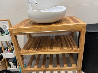mueble de baño madera