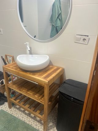mueble de baño madera