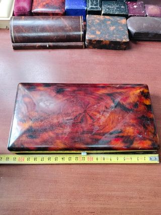 Antigua cajita joya siglo XIX 19