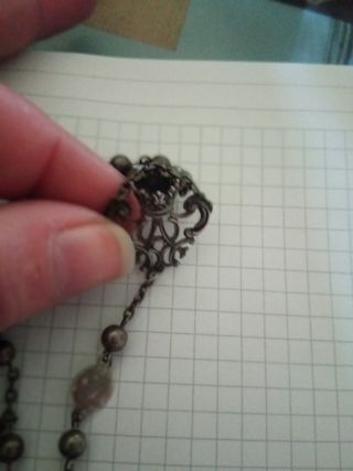 ANTIGUO ROSARIO DE PLATA