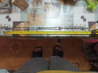 ANTIGUO ROSARIO DE PLATA