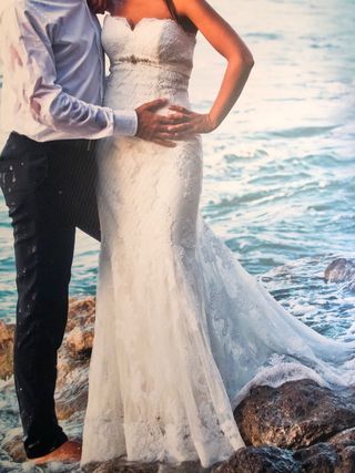 vestido novia pronovias talla 38