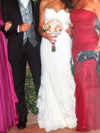 vestido novia pronovias talla 38