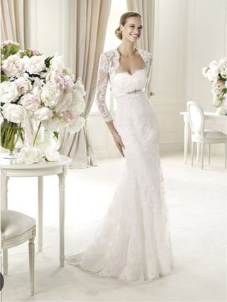 vestido novia pronovias talla 38