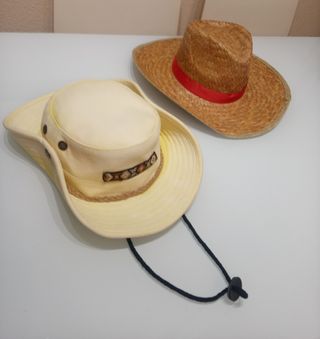 Sombreros y disfraz del Zorro