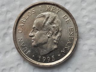 Moneda 100 pesetas Juan Carlos I FAO