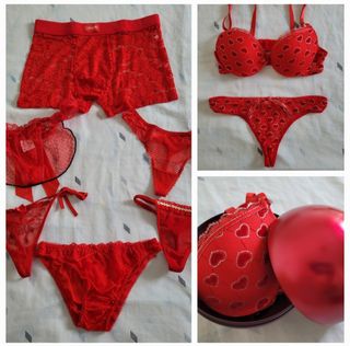 CONJUNTOS ROPA INTERIOR SAN VALENTÍN