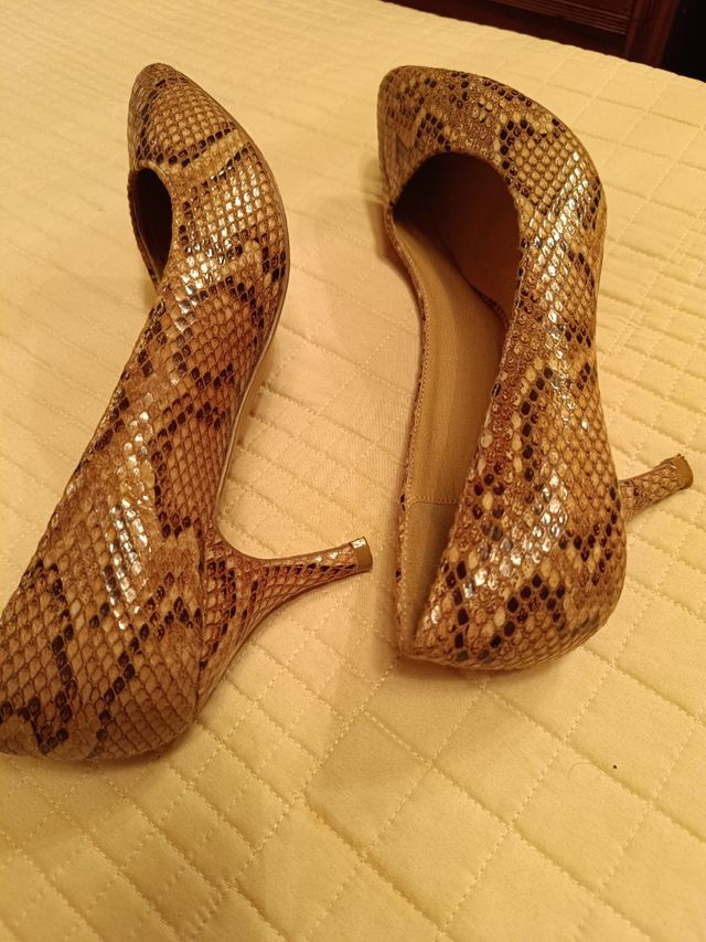 Zapatos,print serpiente