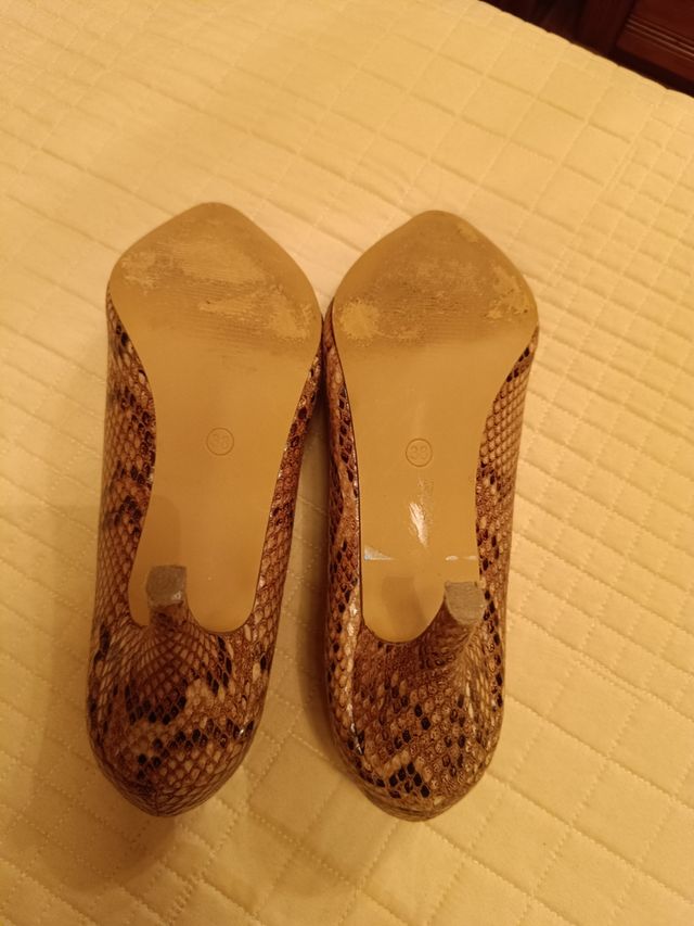 Zapatos,print serpiente