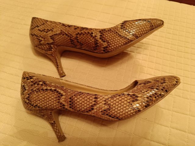 Zapatos,print serpiente