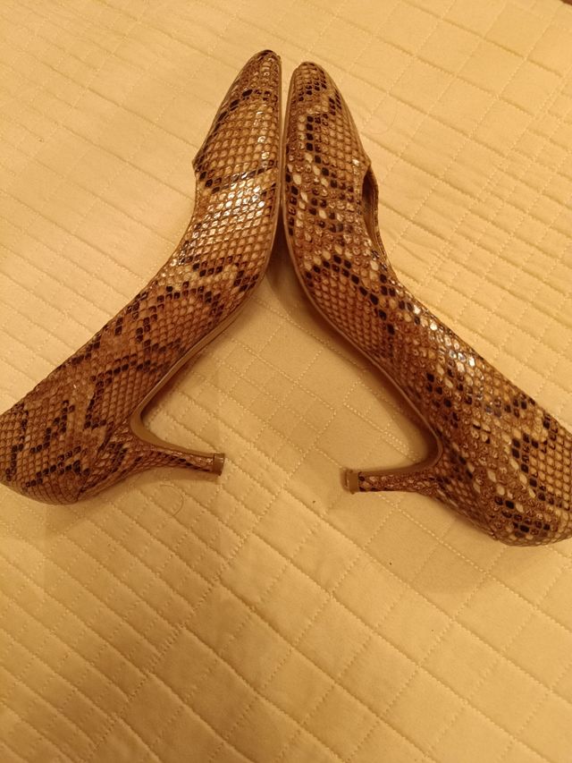 Zapatos,print serpiente