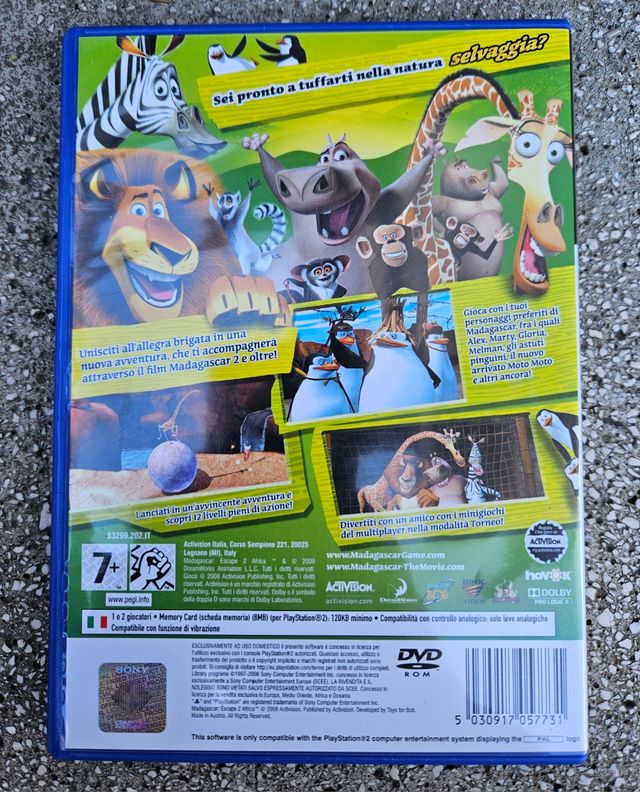 Madagascar 2 PS2