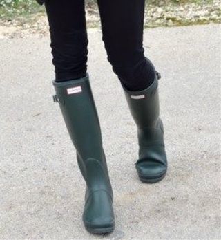 Botas Hunter verde militar nuevas