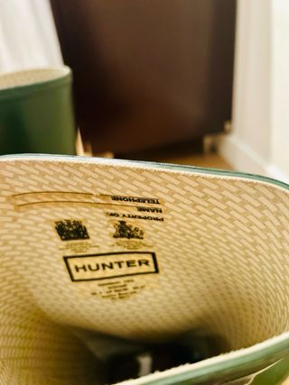 Botas Hunter verde militar nuevas