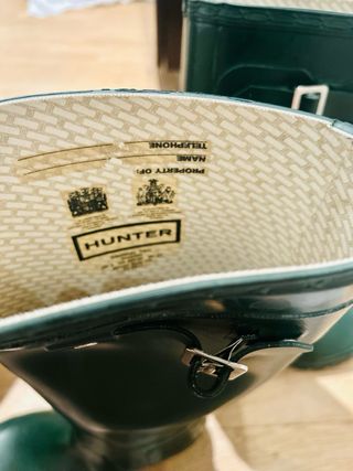 Botas Hunter verde militar nuevas