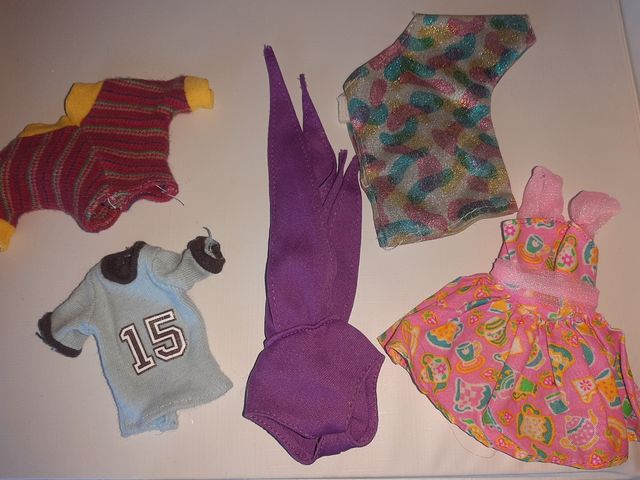 Abiti Barbie, gonne e pantaloni