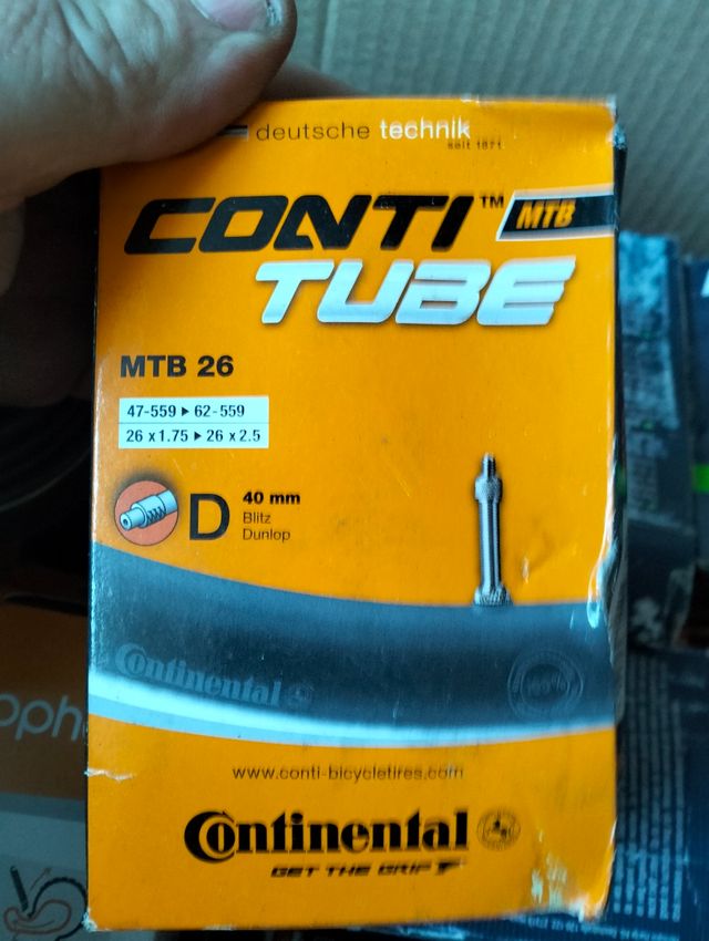 Lote cámara de bicicletas