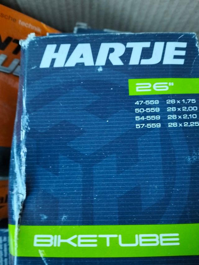 Lote cámara de bicicletas