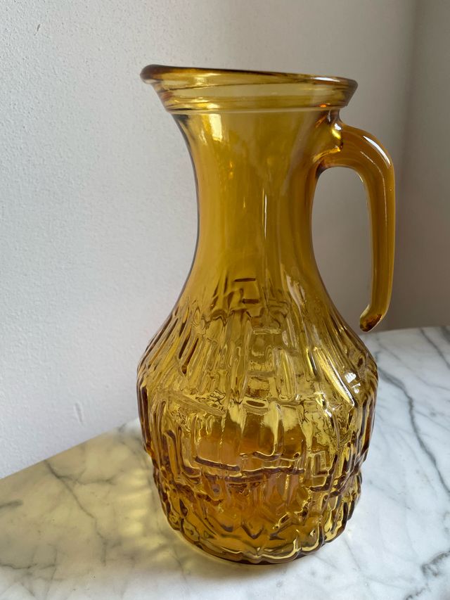 Caraffa in Vetro Giallo Bormioli